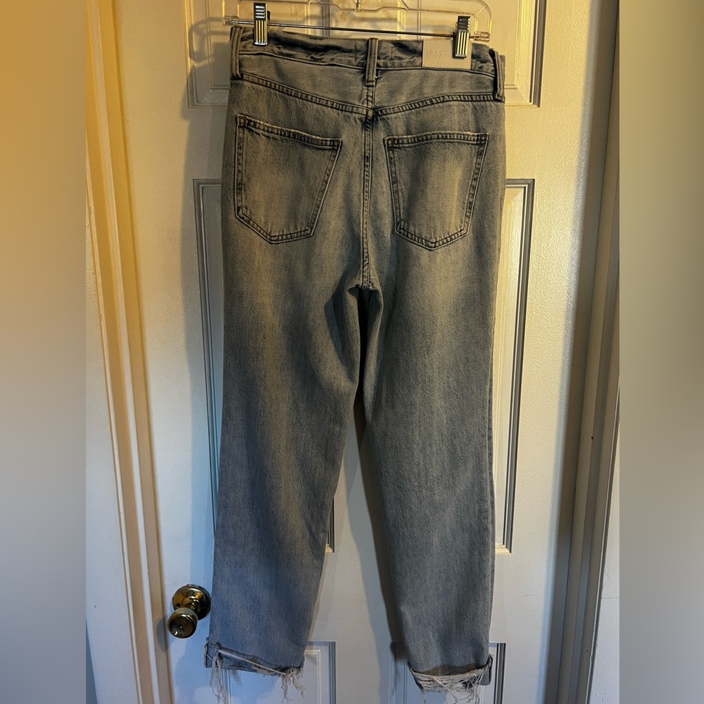 Pistola Presley High Rise Relaxed Roller Jeans in color By My Side 26 - Picture 5 of 11